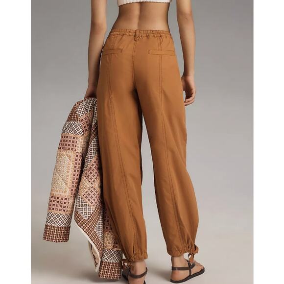 Anthropologie Pilcro Tactical Utility Jogger Pants | M, Cinnamon Brown NWT $128 - Picture 4 of 12